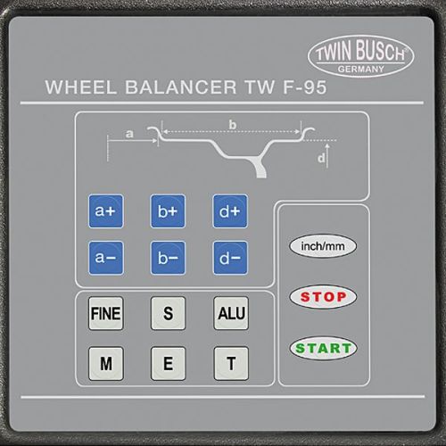 Automatische balanceermachines - TFT-kleurenbeeldscherm - TW F-95