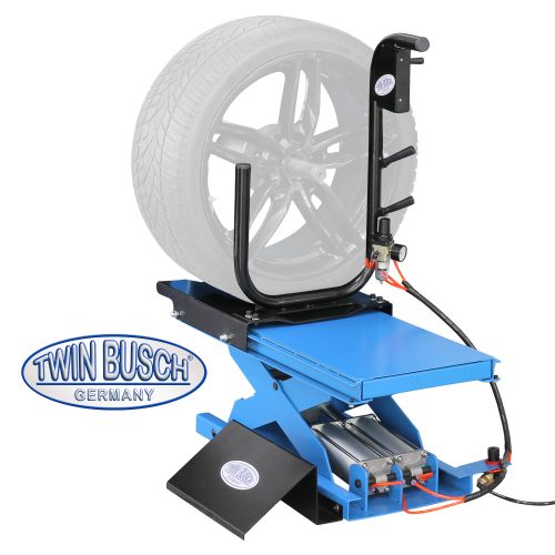 Wheel lift - tyre lift for balancing machines