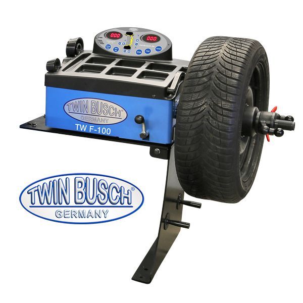 Wheel balancer (hand operated) semi autom. - TWF-100