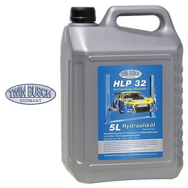 Originele Twin Busch hydraulische olie HLP32 - 5 Liter